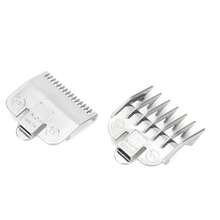 MX   Peine del límite de la cortadora de cabello peine guía general completamente confiable estilista duradero Hogar para cortadora de cabello Estilista profesional Pinza de plata 1.5MM + 4.5MM - como en la foto - Ver 1