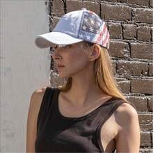 Baseball Cap For Men Women, Cotton Dad Hat With Adjustable Strap, Casual Summer Outdoor Sun Hat, Fashion Streetwear Caps, 1 Pc - Black - View 4