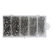 Heavy Duty Fishing Swivel, 8-Shaped Ring, Suitable For Saltwater And Freshwater Fishing Gear - Dark Grey - View 5