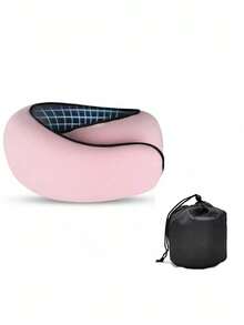 便携式可拆卸户外飞机旅行枕套装，记忆棉颈枕，蜗牛颈枕，旅行枕，颈枕，360°飞机旅行颈枕（含收纳袋）。这款旅行枕采用记忆棉材质，为颈部提供舒适支撑。它配有小巧便携的收纳袋，是旅行、驾车和居家使用的理想伴侣。它也是开学季的绝佳圣诞礼物。 - 彩色 - 查看 7