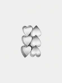25-Cavity Stainless Steel Heart, Fish And Bone Shaped Cookie Cutter Mold - Non-Stick Baking Mold For Snacks And Party Favors | Durable, Easy-To-Clean Multi-Shape Cutting Mold Suitable For Home And Commercial Kitchens | Precise Edges For Making Uniform Cookies And Biscuits, Perfect For Valentine's Day, Easter, Ramadan, Christmas, Halloween, Weddings, Parties - Commercial And Home Kitchen Use - Durable Cookie Cutting Tool, Handmade For Holidays - Multicolor - View 15