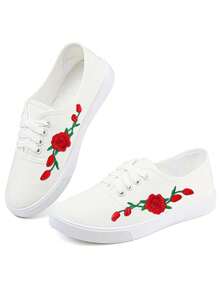 2片玫瑰刺绣布贴，情人节玫瑰花布贴，红色布贴，DIY情人节礼物布贴，可熨烫/缝纫 - 彩色 - 查看 7