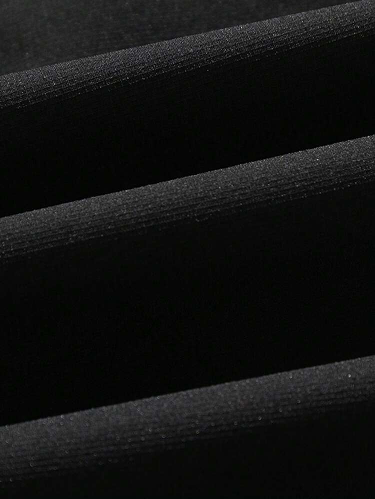 Pantalones cortos casuales y ligeros para hombres, transpirables y con estilo para deportes al aire libre en verano - Negro - Añade 7