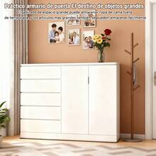 Cajonera Muebles Para Ropa Con Cajones Organizador De Madera - Blanco - Ver 9