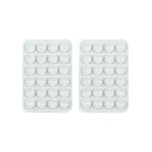 2pcs Silicone 24 Suction Cup Phone Case Holder, Suitable For Phone, Laptop Case, Purse, Card Holder Compatible With IPhone, Android Phone, Gift For Birthday, Family, Friends Gifts Birthday Bathroom Phone Holder Phone Stand Phone Accessories Sticky Stand - Multicolor - View 7