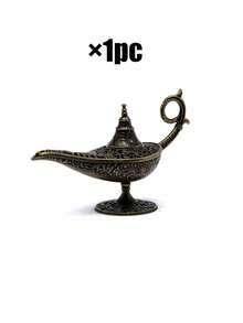 1pc Ramadan Lantern Incense Burner, Vintage Desktop Fragrance Decor, Incense Burner, Wishing Burner, Metal Incense Burner, Home Decor, Aromatherapy Tool, Incense Tower, Agarwood Container, Tea Ceremony Supplies, Gift - Multicolor - View 13