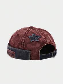 1pc Adjustable Brimless Knit Cap, Buckle Closure, Washable, Unisex - Multicolor - View 6