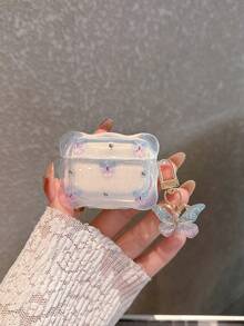 新款树脂3D渐变蝴蝶造型手机壳，兼容苹果1/2/3/4/Pro/Pro2(Nd)/Pro(3rd) - 無色 - 查看 1