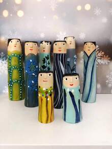 1个手工制作的波西米亚风格人脸花瓶，波西米亚家居装饰花瓶，乡村风格装饰，艺术装饰，手工礼品，适合生日、毕业、园艺、户外、花盆、盆栽植物 - 波西米亞花瓶 - 查看 2