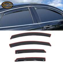 In-Channel Window Visors Fits 13-20  Fusion Rain Sun Guard Vent Deflector - As Pic - View 1