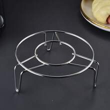 Mini Steamer Rack, Small Stainless Steel, Tall And Short Legs, For Electric Kettles, Cups, And Small Household Pots. - Silver - View 7