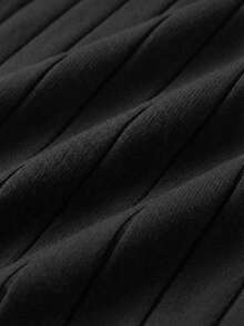 GRDR Men's Loose Fit Thin Ribbed Knit Cardigan, Casual Versatile Long Sleeve Sweater