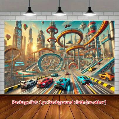 2D Flat Cool Running High-Speed Exciting Wave Fabric, Multi-Purpose Party Decoration, Background For Studio And Garden Celebrations, Photography Studio Backdrop, No Electricity Required For Weddings, Birthdays, Anniversaries, Graduations, Holiday Events, Etc.