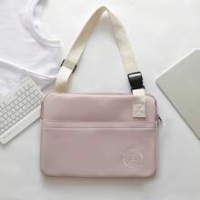 Korean Style Plaid IPad Sleeve, 13/14 Inch Laptop Bag, 10/11 Inch Tablet Sleeve, Shoulder & Crossbody Bag - Multicolor - View 16