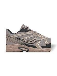 Saucony Ride Millennium 男女通用运动鞋 透气吸汗 百搭 Logo 纯色 弹性好 易洗 运动户外跑步 日常上学 浅卡其棕/黑色 S70942-1 - 淺卡其棕色/黑色 - 查看 7