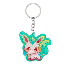 pocket monsters 1个/9个宝可梦系列钥匙扣，时尚百搭的钥匙扣、包包配饰和时尚百搭的吊坠