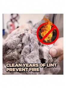 1 Piece Of Washer & Dryer Vent Cleaning Brush With A Long Flexible Rod And Spiral Bristles - Collect Dust, Remove Detergent Residue, Prevent Blockage, Maintain Equipment Efficiency, Washing Machine Cleaning Tool, Tidy Up The Lint Trap, Ergonomic Handle Design, Sturdy Handle Structure - màu đen - Xem 2
