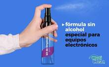 Opticlear? | Kit de Limpieza para Pantallas SIN Alcohol | Solución 125ml + Microfibra Ultra Premm 19x17cm - Verde lima - Ver 2