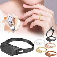 This Portable, Adjustable Ring Features A Minimalist, Multi-Functional Design That Helps Relieve Stress And Improve Focus, Making It The Perfect Gift For Friends. - Apricot - View 2