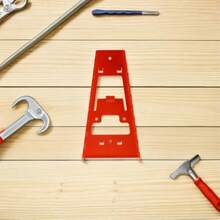 R-2 Piezas  self gae stoe ware tools organizer -mounted tool organizer rack racks Red - como en la foto - Ver 7