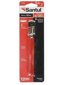 Santul 7719 Cortador de Vidrio de 6 Cuchillas de 4.5 mm - 6 Cuchillas - Ver 7