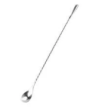 Muddler de cóctel de acero inoxidable de 20, martillo de hielo triturado, cuchara mezcladora de bar de 30, agitador de bebidas largas, cuchara de barman, accesorio de bar - A-20cm - Ver 7