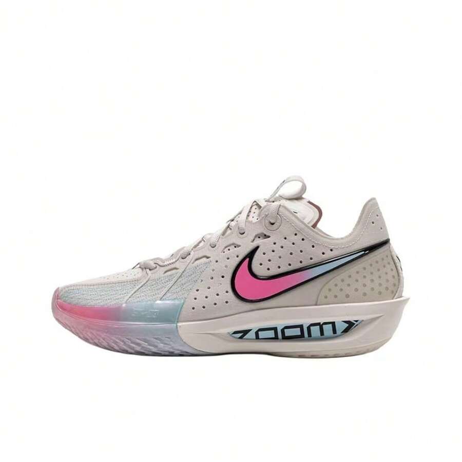 Nike G.T. Cut 3 EP Versatile Comfortable Low-Top Basketball Shoes, Men, Grey - Grey - View 1
