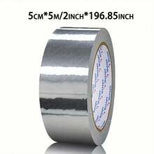 YITAPE 1/2 Roll, Waterproof Sink Stickers, Self-Adhesive Waterproof Aluminum Foil Tape, Anti-Mildew Tape For Countertops, Heat-Insulating Aluminum Foil Tape, Kitchen And Bathroom Accessories. - Aluminum Foil Waterproof Tape - View 9