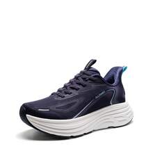 Women's Slip-On Walking Shoes - Hands-Free Cushioned Running & Tennis Sneakers, Non-Slip Athletic Shoes For Gym, Workout, Sports - Blue - View 5