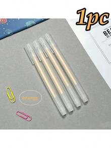 1pc Macaron Color Glue Pen, Adhesive Pen, Stationery Glue Pen With Quick-Drying, Precise Control Of Fine Tip, Suitable For Scrapbooking, Diary, Greeting Cards, Handmade Crafts - Multicolor - View 18