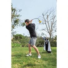JIEXGolf Swing Trainer And Warm Up Tool- Essential Golf Accessories For Golfers Increase Swing Speed Distance Balance And Grip Strength CHEN - 黑黃 - 查看 6