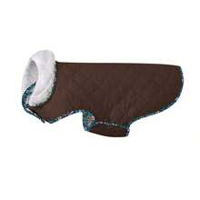 冬季保暖狗狗夹克，寒冷天气宠物外套，狗狗户外夹克，狗狗雪地服，狗狗户外棉衣，适合小型、中型和大型犬 - 咖啡棕 - 查看 12