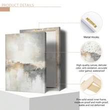 2 piezas/Set Póster abstracto blanco moderno, Impresión artística, Póster minimalista moderno, Decoración de pared abstracta neutra, Diseño de lienzo gris y blanco elegante, Adecuado para decoración del hogar, decoración de habitación, decoración de dormitorio, decoración de sala de estar, decoración de baño, decoración de pared, Opción de arte de pared con marco. - Multicolor - Ver 11