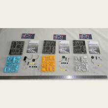 12 合 1 太阳能机器人科学实验 STEM 玩具、月球探索舰队机器人模型搭建套件、儿童圣诞节和生日礼物