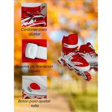 Kids Skates - Red - View 4