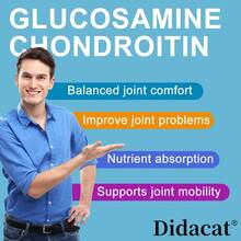 Glucosamine Chondroitin - Contains Collagen And MSM, 1000 Mg Per Serving - Supports Joint And Bone Health - 120 Capsules - 1 瓶 - 查看 8