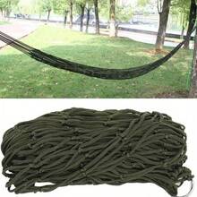 This Outdoor Hammock Is Made Of Thick Nylon Rope Net And Multi-Functional Green Mesh Swing, Fixed On Iron Rings With Durable Nylon Ropes. It Is Soft And Comfortable, Lightweight And Portable, Making It An Ideal Choice For Outdoor Camping, Garden, Patio, Beach Vacation, Swinging, Relaxation And Reading.