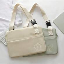 Korean Style Plaid IPad Sleeve, 13/14 Inch Laptop Bag, 10/11 Inch Tablet Sleeve, Shoulder & Crossbody Bag - Multicolor - View 7