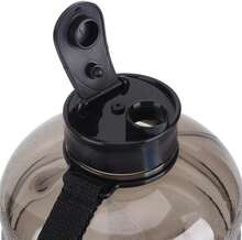 Botella de Resina,2.2L Botella de agua Kettle Spor Cup Camping Gimnasio de gran capacidad exterior negro - Rojo y blanco - Ver 4