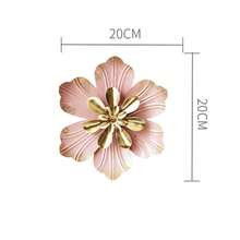 1件多层金属花卉壁挂，手工3D铁艺装饰，工艺精湛，适用于客厅、走廊墙面装饰、艺术摆件、花园吊坠 - 多色 - 查看 14