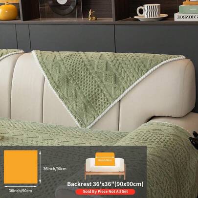 Prosty pokrowiec na sofę: antypoślizgowy pokrowiec na sofę, miękki ręcznik na sofę i wygodna poszewka na poduszkę, ochrona sofy w salonie w domu