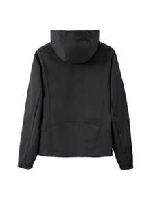 CAMEL CROWN Women's Soft Shell Boxing Jacket, Autumn/Winter Sports Jacket, Waterproof Windproof Fleece Jacket - Phantom Black - View 7