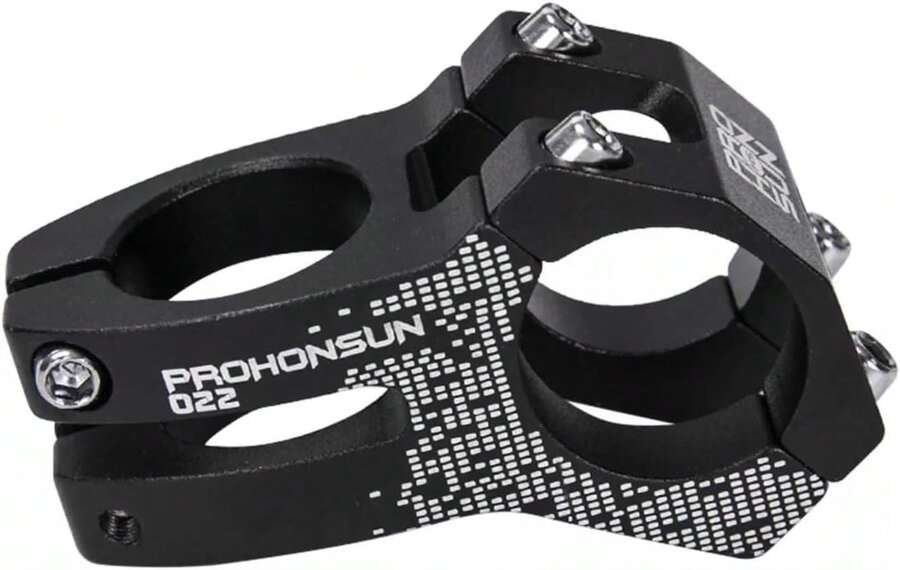 Tanke Vástago de Manubrio Para Bicicleta, 31.8 * 28.6mm Potencia Para Bicicleta Bmx Piezas MTB Aluminio, Vástago, Ciclio Polo para Bicicleta Carretera Stem Accesorios para Manillares - albaricoque - Ver 1