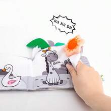 Sách đồ chơi hoạt động nằm sấp cho trẻ sơ sinh, đồ chơi phát triển não bộ cho trẻ sơ sinh với độ tương phản cao, đồ chơi lục lạc sột soạt cho trẻ sơ sinh, thảm vải trải sàn cảm giác nhiều màu sắc mang tính giáo dục. - Nhiều màu - Xem 9