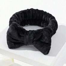 1pc Headband / 2pcs Wristband / 3sets Spa Headband, Makeup Headband, Facial Headband, Skincare Headband, Bow, Polka Dot, Spa Headband, Wristband, Women And Girls Hair Accessories Set - Multicolor - View 18