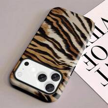 Tiger Skin Pattern, Suitable For IPhone17 Pro Max, 17Pro, 16Pro, 15, 14, 13, 12. Beautiful Phone Case |         Shockproof Protective Case |         Smart Phone Case, A Gift For Girls - 混合色1 - 查看 6