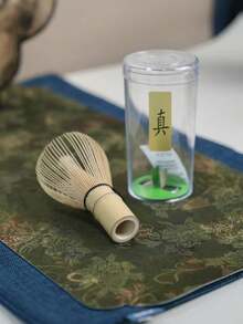 High-End, Light Luxury Bamboo Real Tea Whisk/Matcha Brush, Craft Tool, Japanese Style, White Bamboo Real
