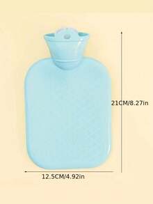 1个注水式热水袋，PVC材质，防爆防烫暖手宝，毛绒可爱款，可拆卸清洗，返校用品 - 彩色 - 查看 9