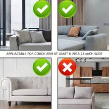 竹制沙发扶手托盘 - 多功能零食咖啡架，带杯槽，坚固耐用的竹制托盘 - 可放置零食、饮料、水果 - 沙发侧边储物托盘 / 居家休闲必备 - 彩色 - 查看 8