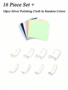 Transparent Ring Sizer Adjuster, Invisible Ring Sizer, Women's Loose Ring Size Reducer Invisible Sticker, Transparent DIY Sewing Jewelry Tool Kit, Loose Ring Adjuster Set - Ideal For Wedding Rings And Jewelry, Comfortable Fit - Multicolor - View 12